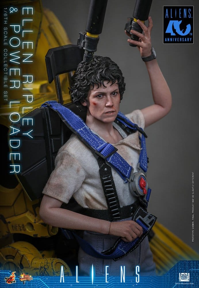 Aliens Movie Masterpiece Figure Set 1/6 Ellen Ripley and Power Loader 52 cm