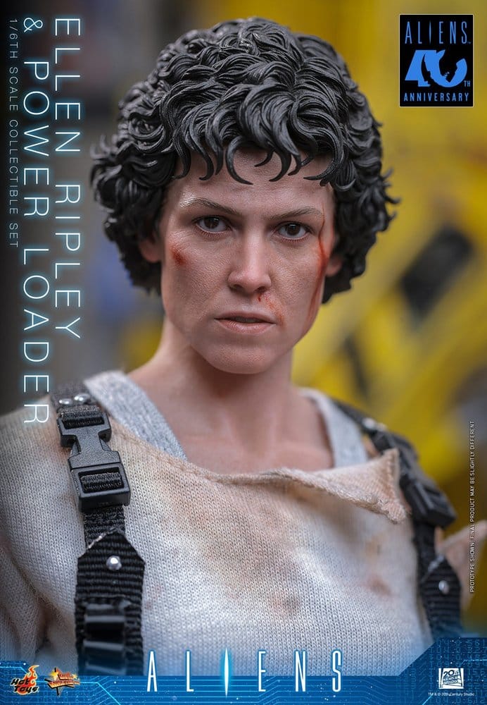 Aliens Movie Masterpiece Figure Set 1/6 Ellen Ripley and Power Loader 52 cm