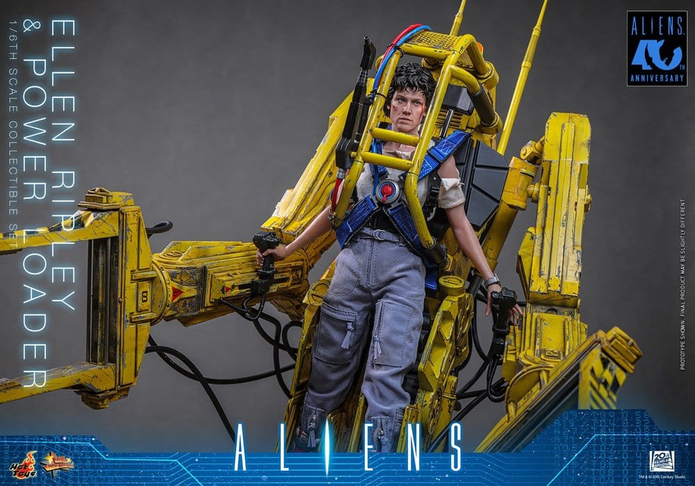 Aliens Movie Masterpiece Figure Set 1/6 Ellen Ripley and Power Loader 52 cm