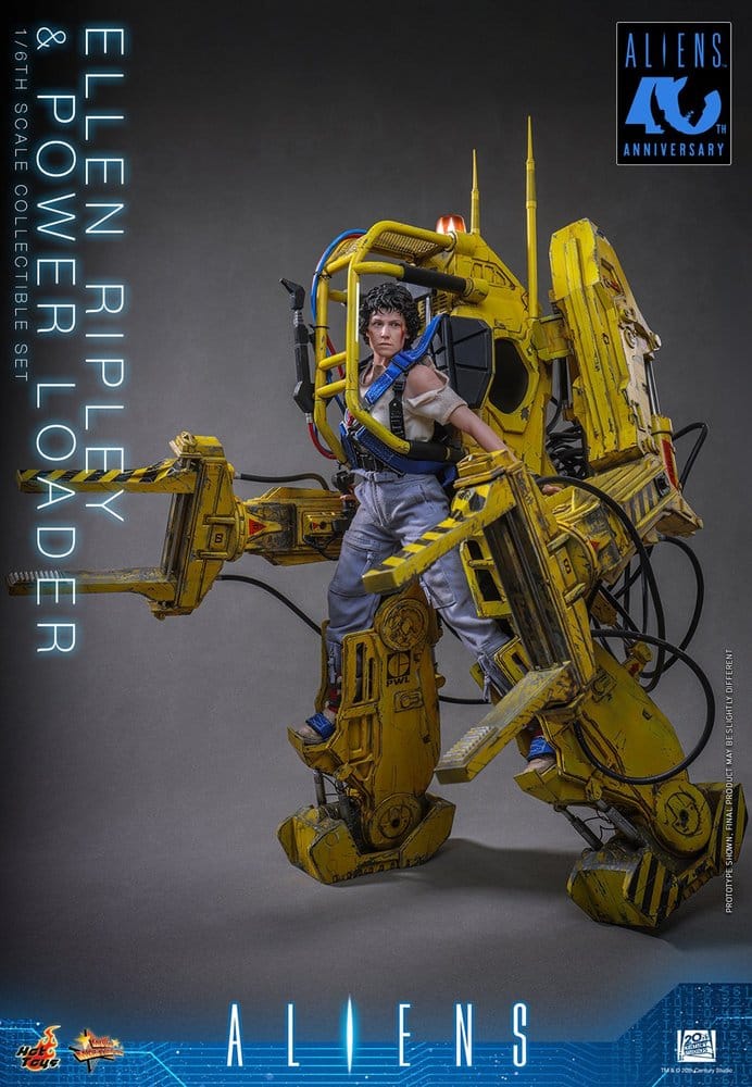 Aliens Movie Masterpiece Figure Set 1/6 Ellen Ripley and Power Loader 52 cm