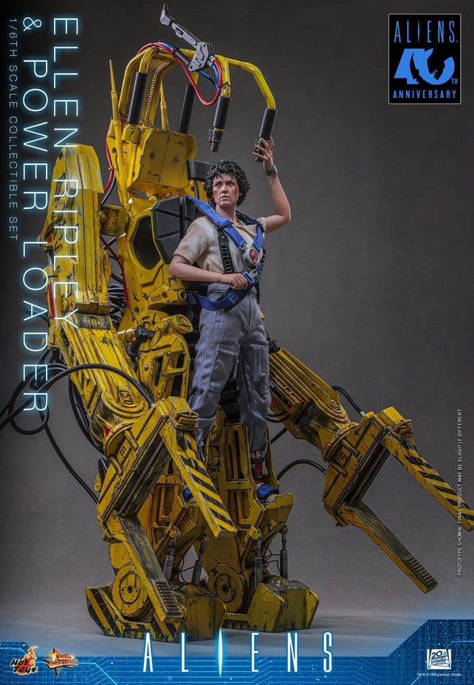 Aliens Movie Masterpiece Figure Set 1/6 Ellen Ripley and Power Loader 52 cm