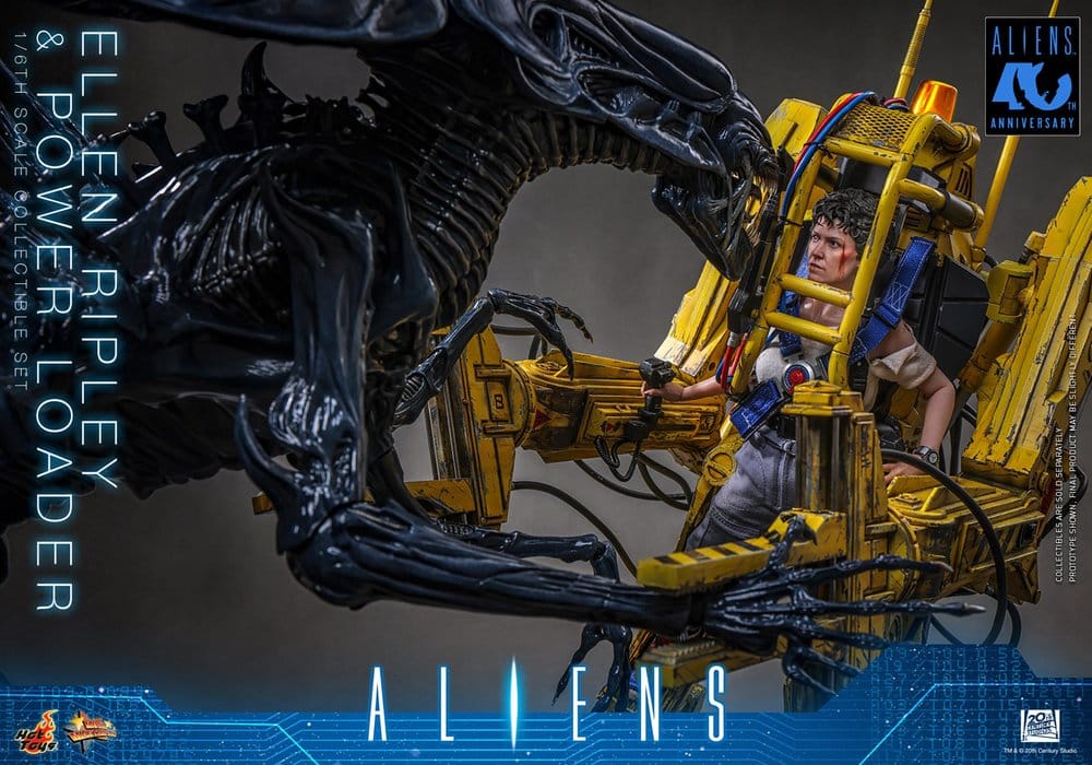 Aliens Movie Masterpiece Figure Set 1/6 Ellen Ripley and Power Loader 52 cm