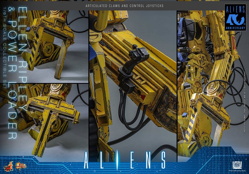 Aliens Movie Masterpiece Figure Set 1/6 Ellen Ripley and Power Loader 52 cm