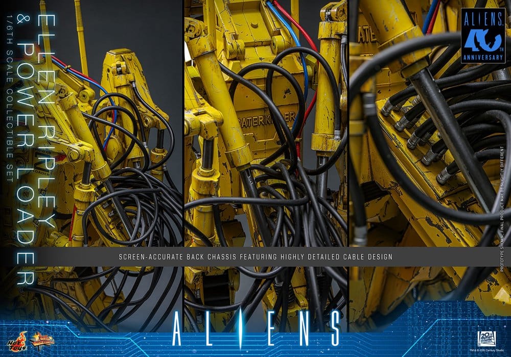 Aliens Movie Masterpiece Figure Set 1/6 Ellen Ripley and Power Loader 52 cm