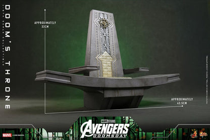 Avengers: Doomsday Movie Masterpiece Action Figure Accessory 1/6 Doom's Throne 33 cm