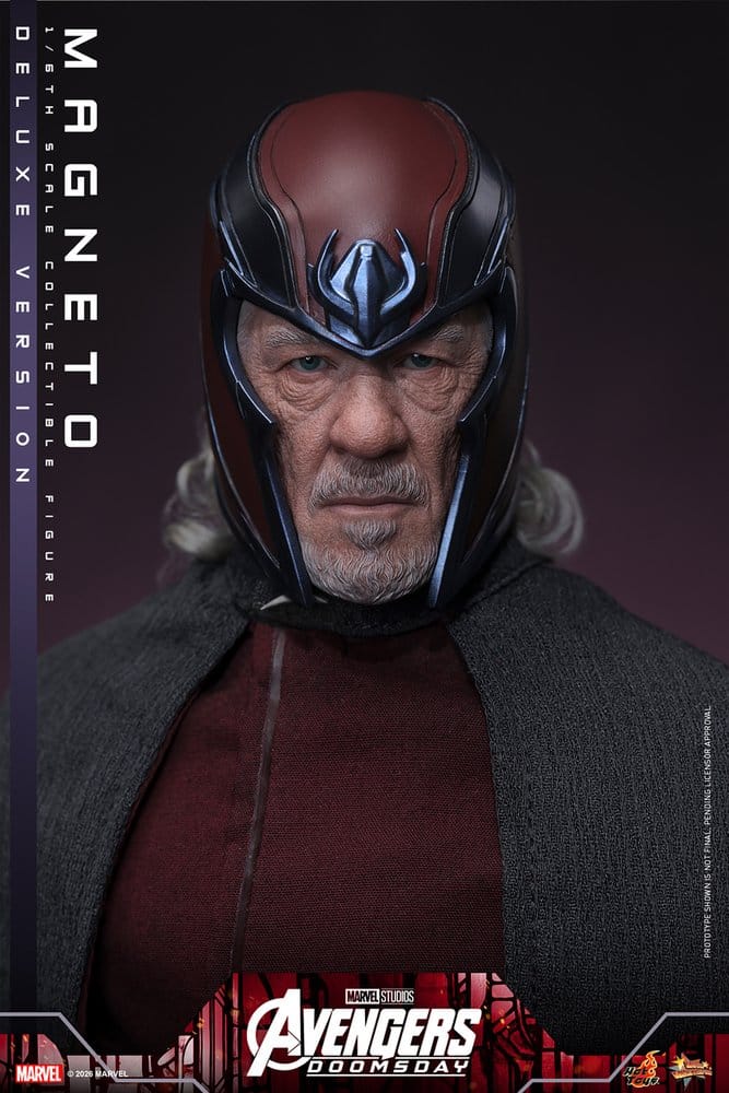 Avengers: Doomsday Movie Masterpiece Action Figure 1/6 Magneto (Deluxe Version) 30 cm