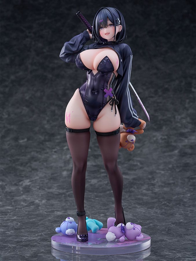 Original Character Statue 1/6 Teddy Bear Hunter Tapestry 30 cm Hotvenus