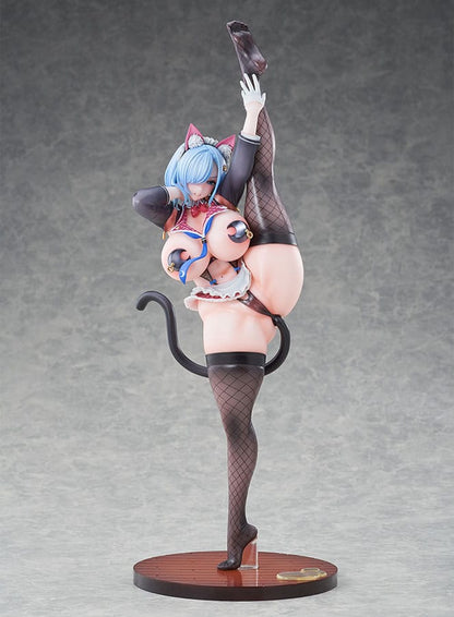 Original Character Statue 1/6 Lewd Girl Y-shaped Balance - Aoi Futatsuki Tapestry Set Edition 38 cm - FanofThings.co.uk