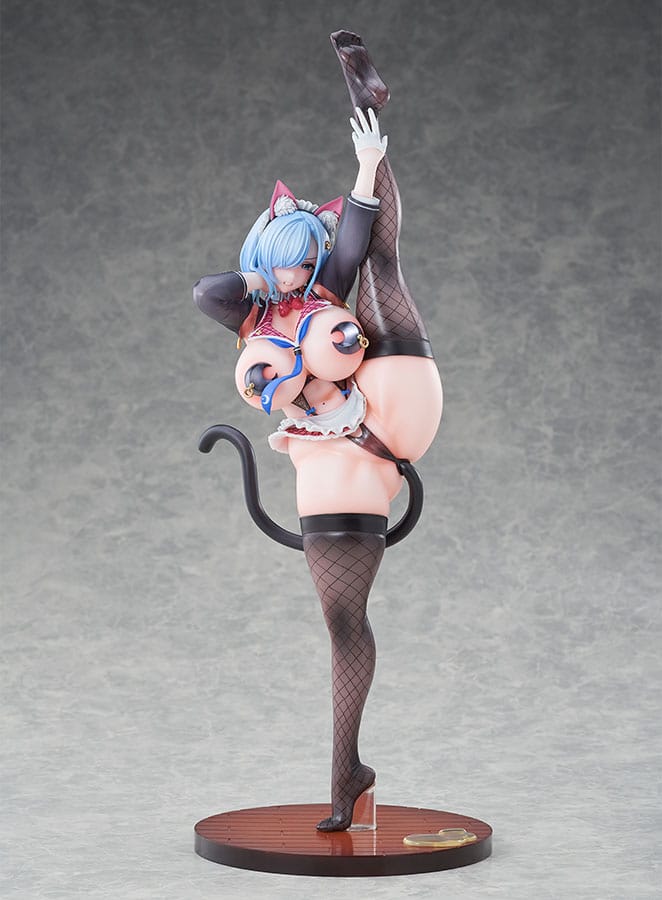 Original Character Statue 1/6 Lewd Girl Y-shaped Balance - Aoi Futatsuki Tapestry Set Edition 38 cm - FanofThings.co.uk