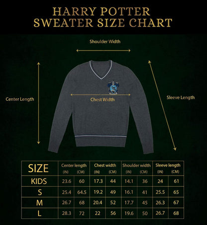 Harry Potter Knitted Sweater Slytherin Sweaters