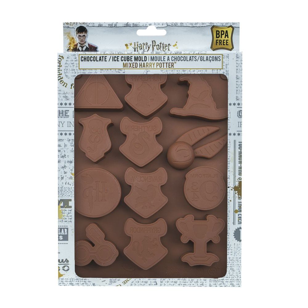 Harry Potter Chocolate / Ice Cube Mold Logos Kitchen- and Tableware