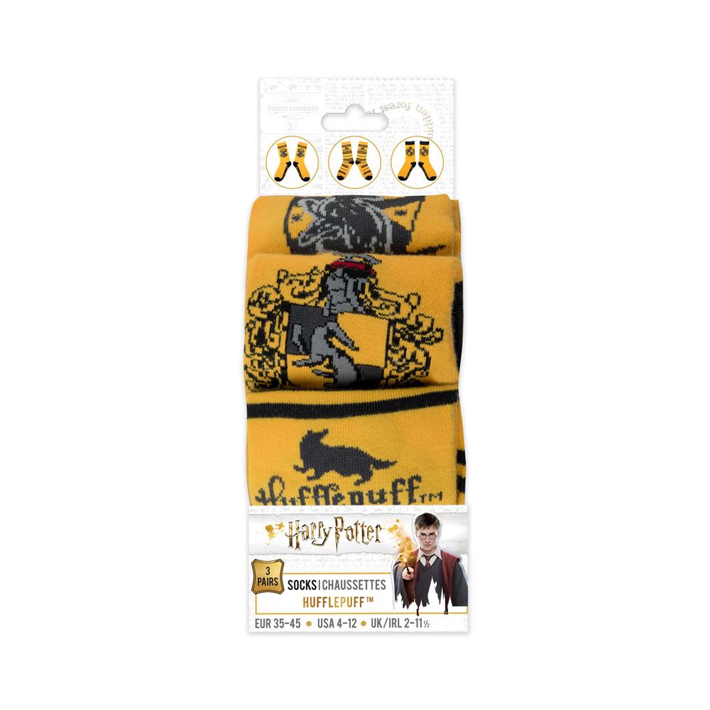 Harry Potter Socks 3-Pack Hufflepuff Cinereplicas