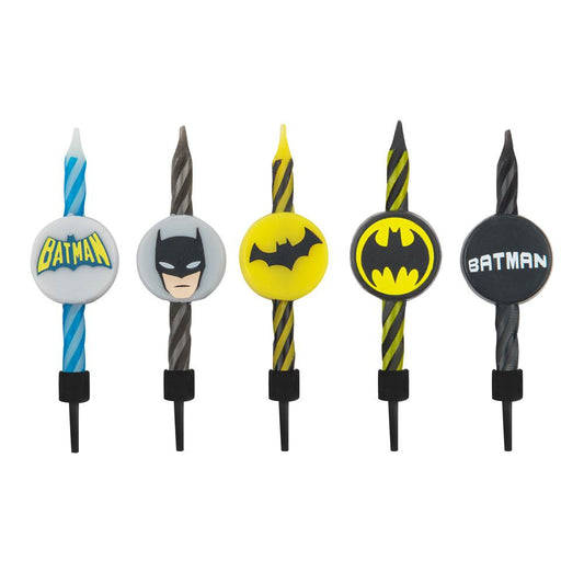 DC Comics Birthday Candle 10-Pack Batman Decoration