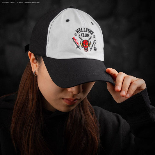 Stranger Things Baseball Cap Hellfire Club - FanofThings.co.uk