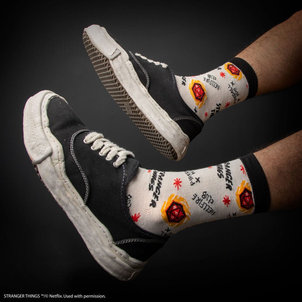 Stranger Things: Hellfire Club Set of 3 Socks Cinereplicas