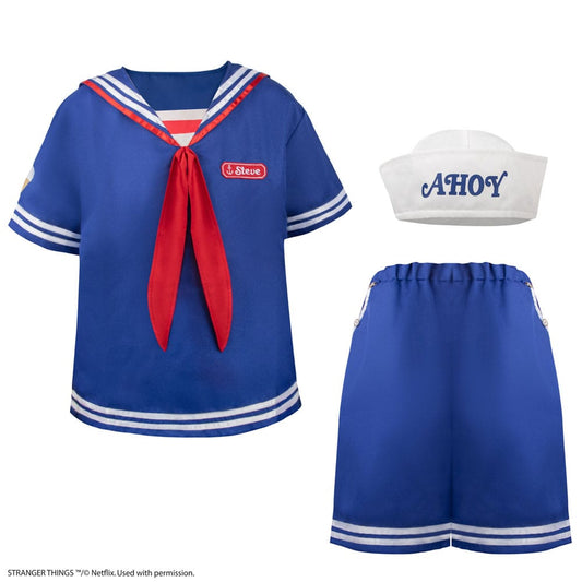 Stranger Things: Scoops Ahoy Steve Costume - FanofThings.co.uk