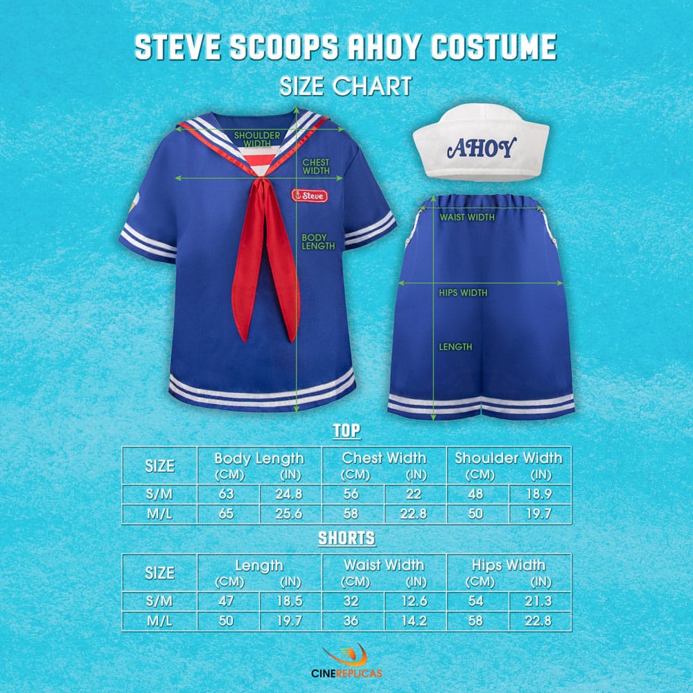 Stranger Things: Scoops Ahoy Steve Costume - FanofThings.co.uk
