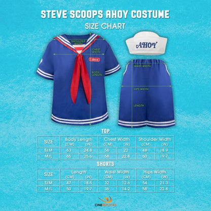 Stranger Things: Scoops Ahoy Steve Costume - FanofThings.co.uk