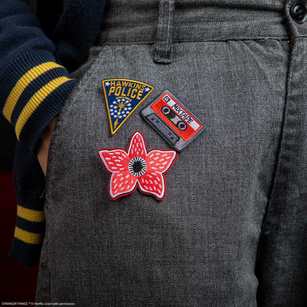Stranger Things: Stranger Things Patches Set of 7 - FanofThings.co.uk