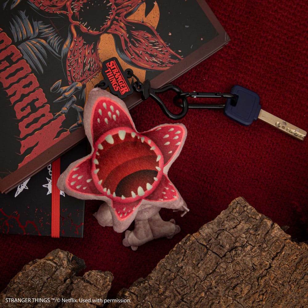 Stranger Things Plush Keychain Demogorgon