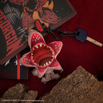 Stranger Things Plush Keychain Demogorgon