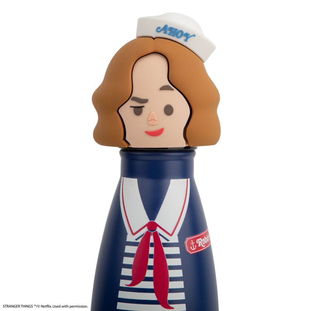 Stranger Things Water Bottle Scoops Ahoy Robin 500 ml - FanofThings.co.uk