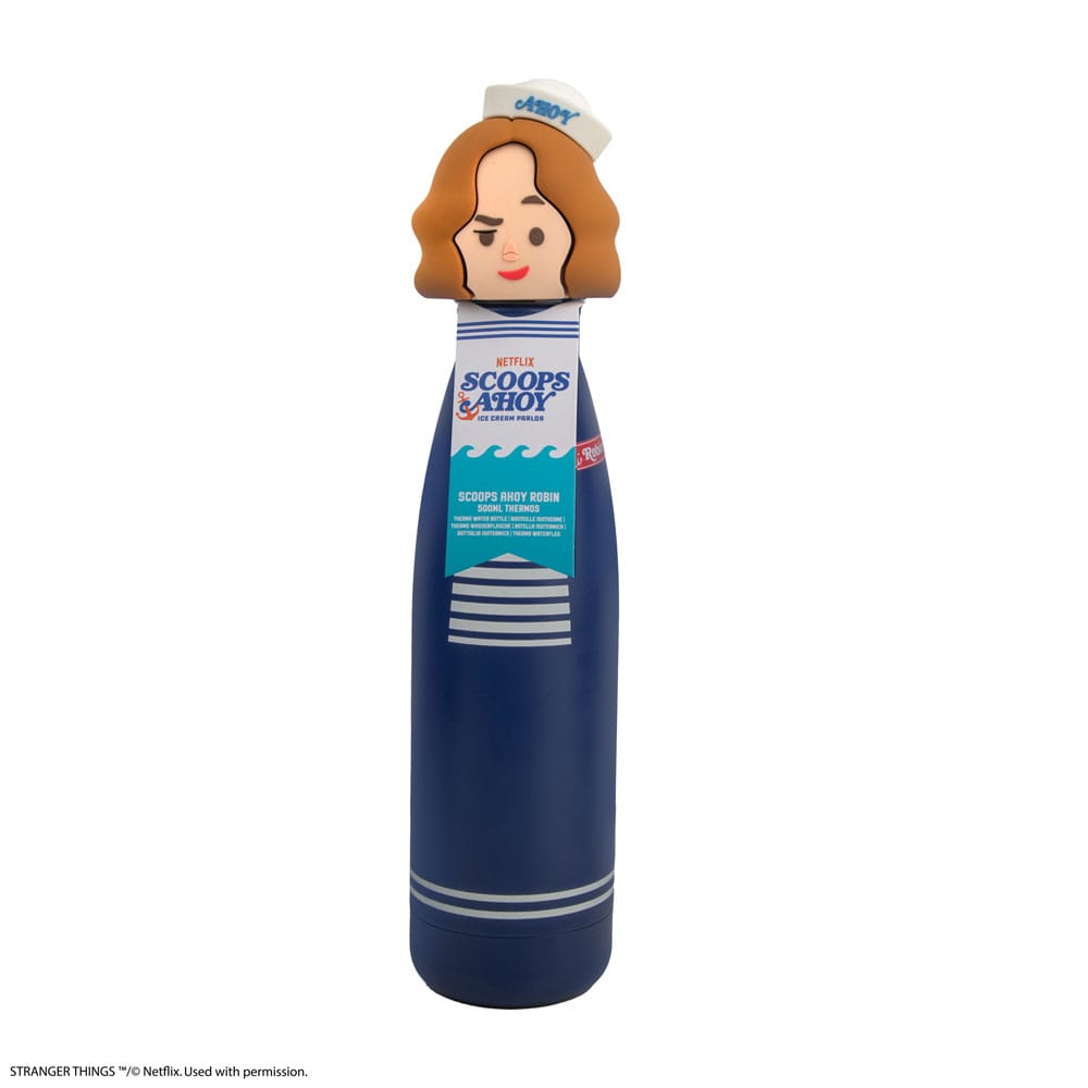 Stranger Things Water Bottle Scoops Ahoy Robin 500 ml - FanofThings.co.uk