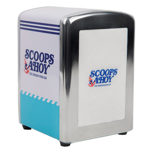 Stranger Things Napkin Dispenser set Scoops Ahoy - FanofThings.co.uk