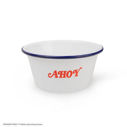 Stranger Things Ice Cream Bowl with Sailor Hat Scoops Ahoy - FanofThings.co.uk