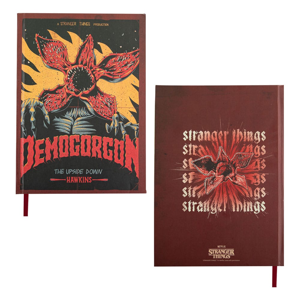 Stranger Things Notebook Demogorgon - FanofThings.co.uk