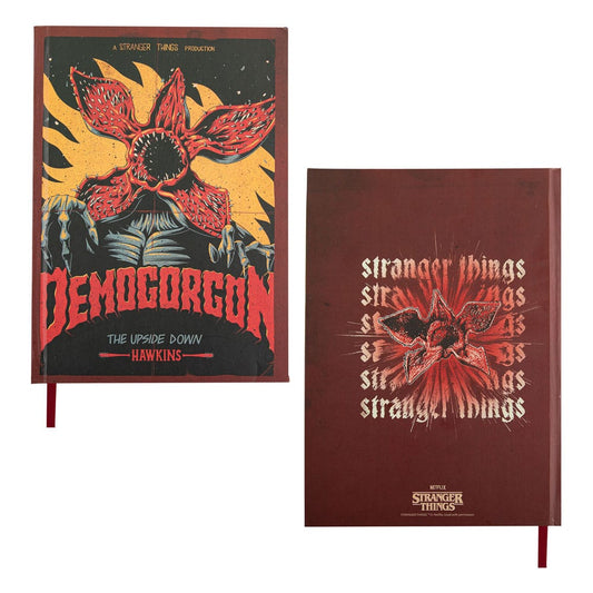 Stranger Things Notebook Demogorgon - FanofThings.co.uk