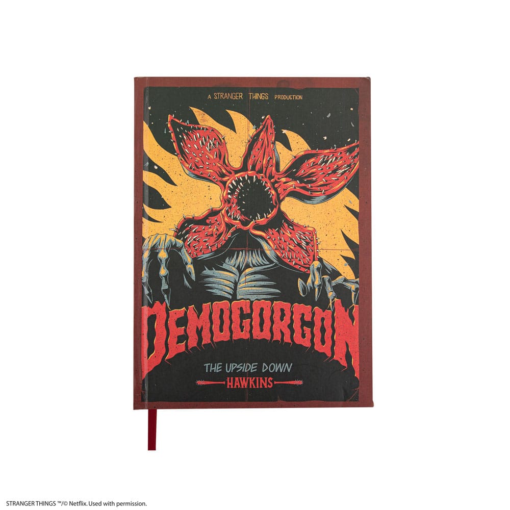 Stranger Things Notebook Demogorgon - FanofThings.co.uk