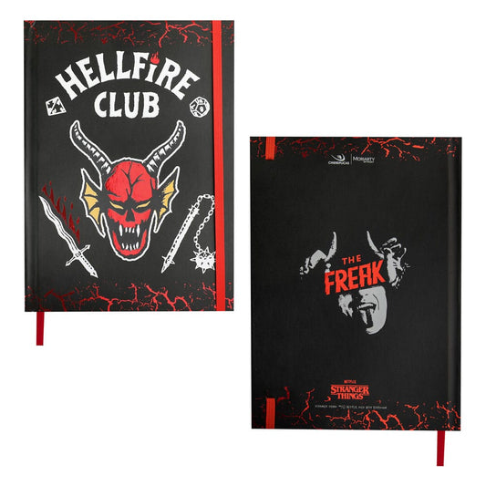 Stranger Things Notebook Hell Fire Club - FanofThings.co.uk