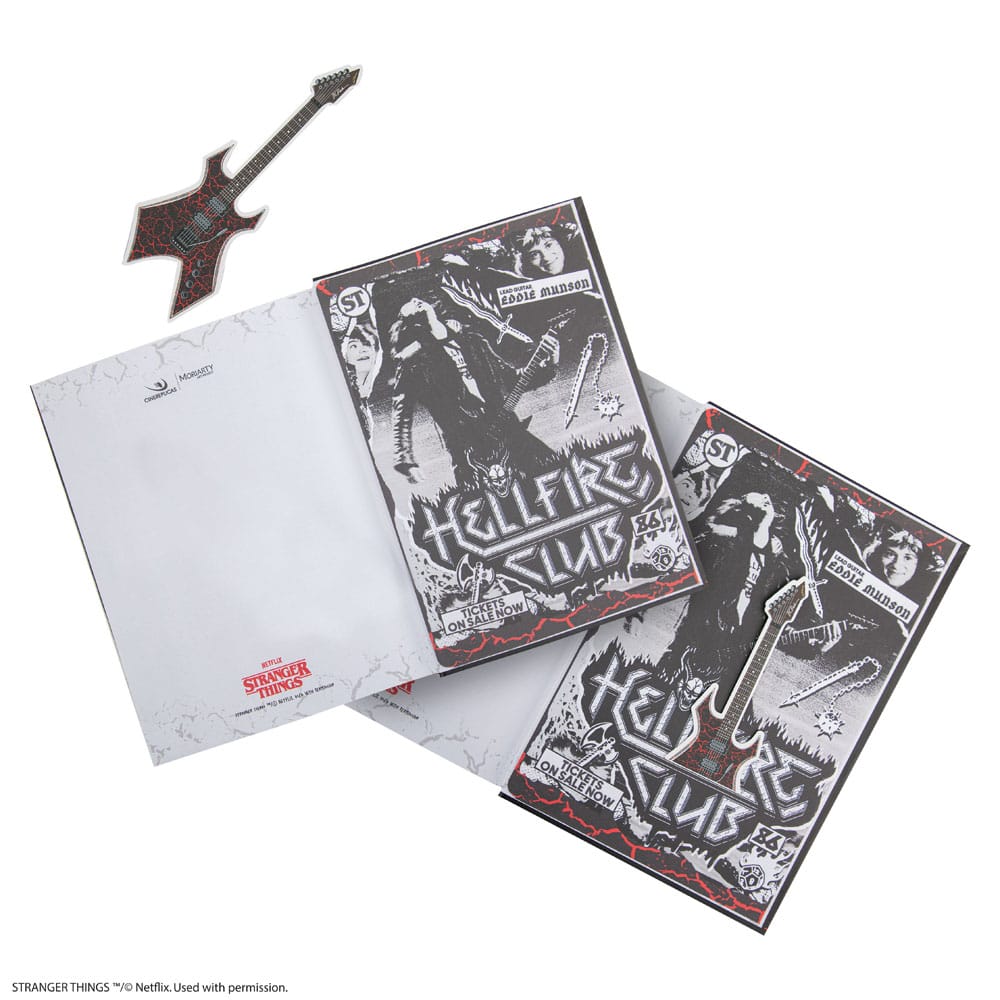 Stranger Things Notebook Hell Fire Club - FanofThings.co.uk