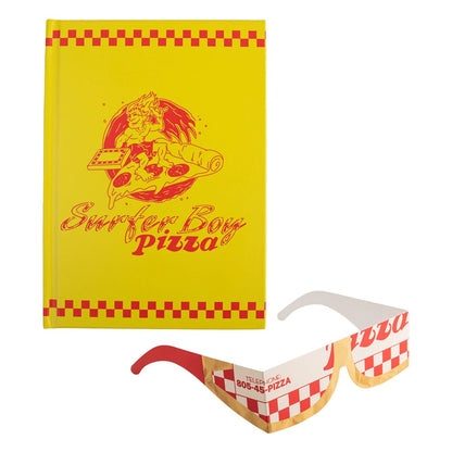 Stranger Things Notebook Surfer Boy Pizza Hardcover - FanofThings.co.uk