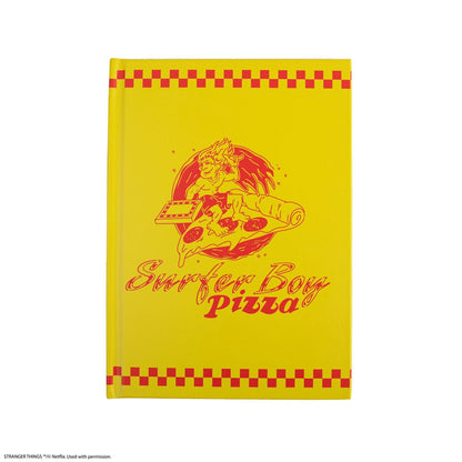 Stranger Things Notebook Surfer Boy Pizza Hardcover - FanofThings.co.uk