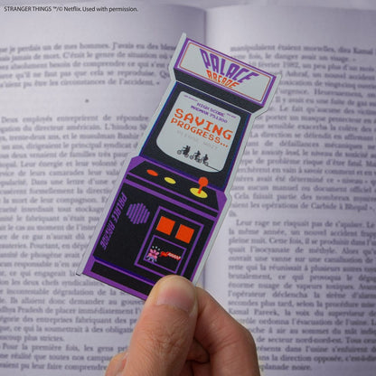 Stranger Things Bookmark Arcade Metal Cinereplicas