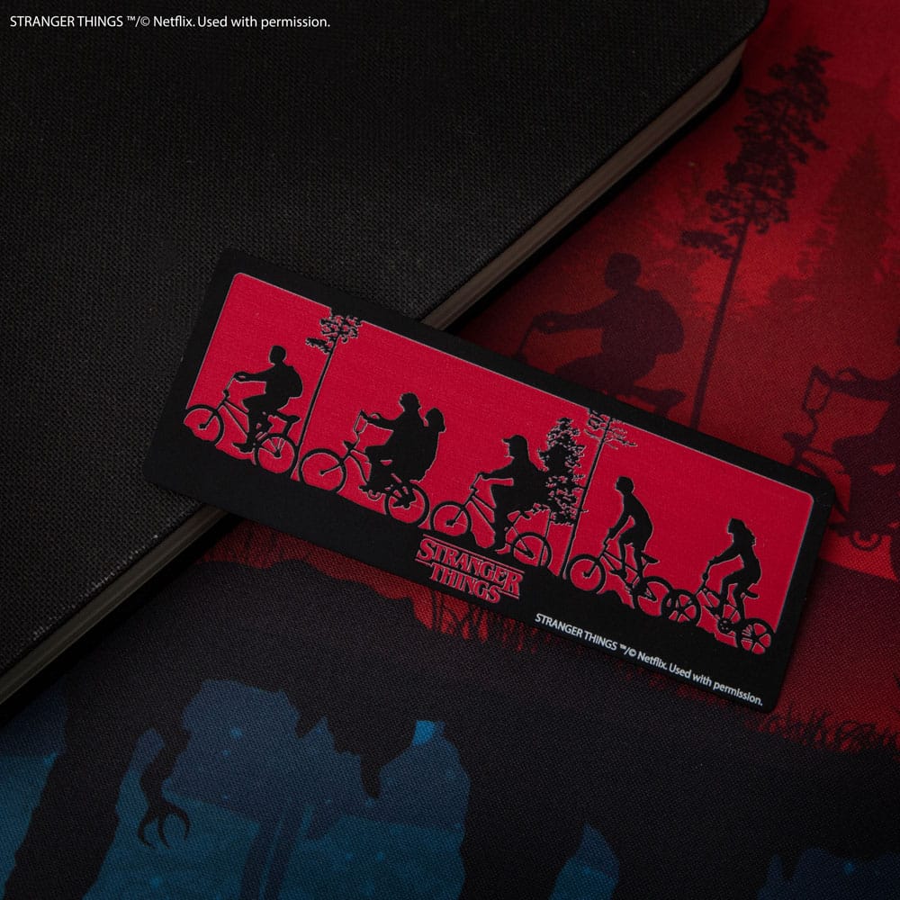 Stranger Things Bookmark Silhouette Metal Cinereplicas
