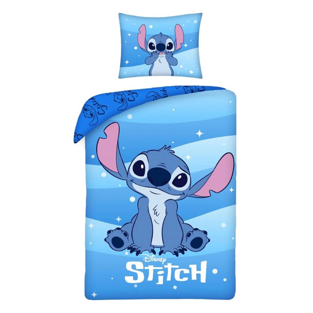 Lilo & Stitch Duvet Set Stitch Sparkling 140 x 200 cm / 70 x 90 cm