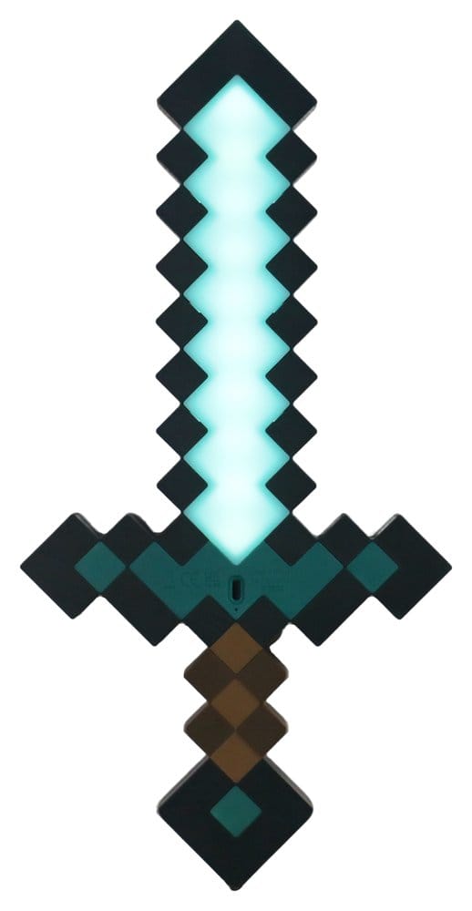 Minecraft Torch Light Sword 40 cm Halantex