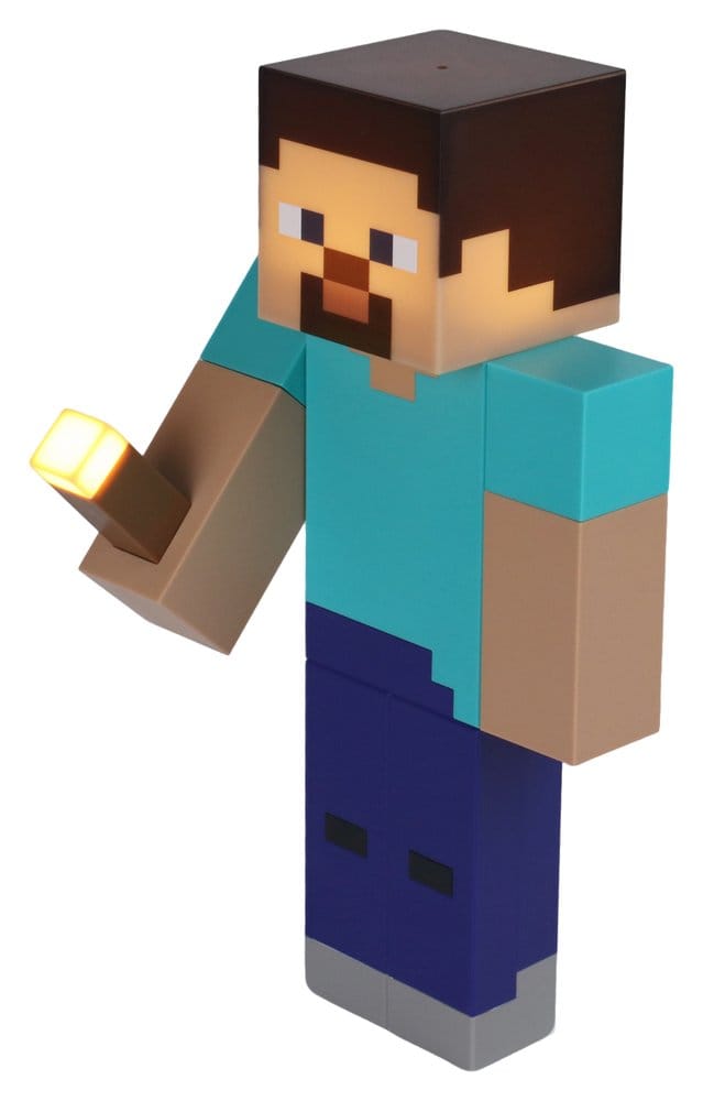 Minecraft Torch Light Steve 26 cm Halantex