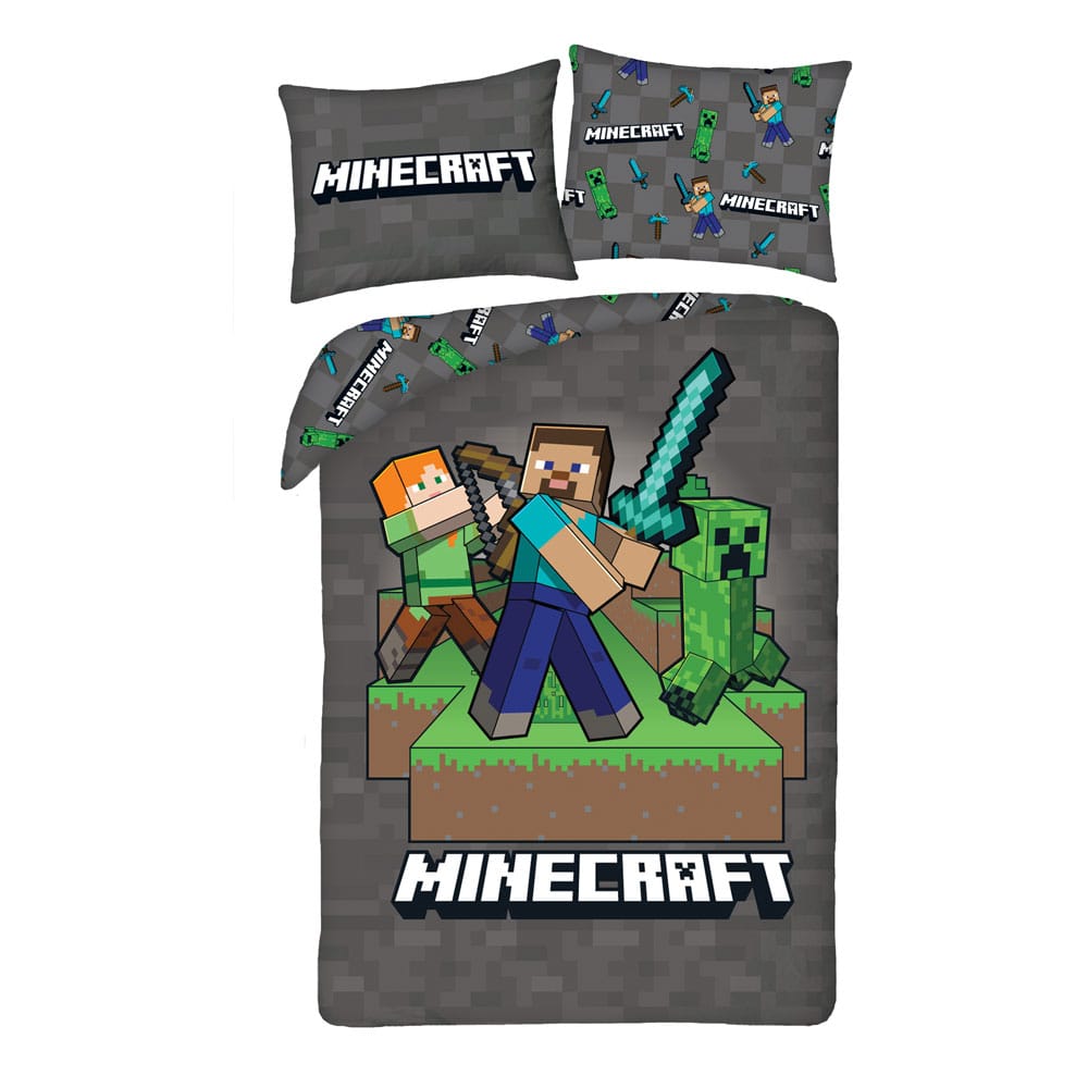 Minecraft Duvet Set Ver. 4 140 x 200 cm / 70 x 90 cm Blankets & Duvets