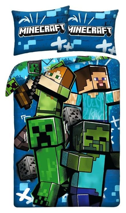 Minecraft Duvet Set Ver. 9 140 x 200 cm / 70 x 90 cm
