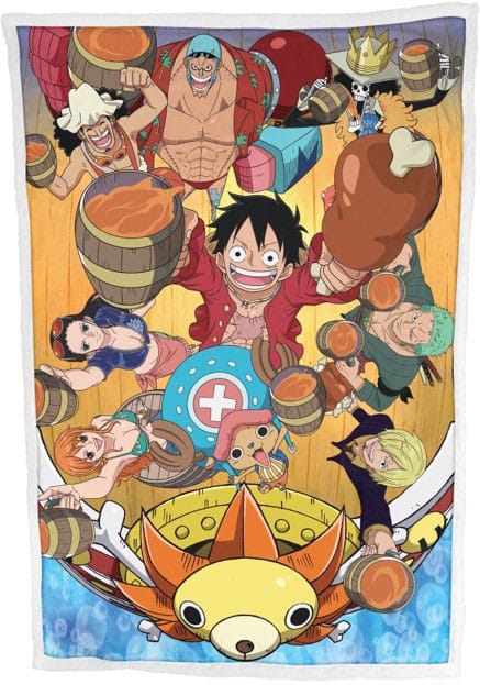 One Piece Fleece Blanket Ver. 3 100 x 150 cm Blankets & Duvets