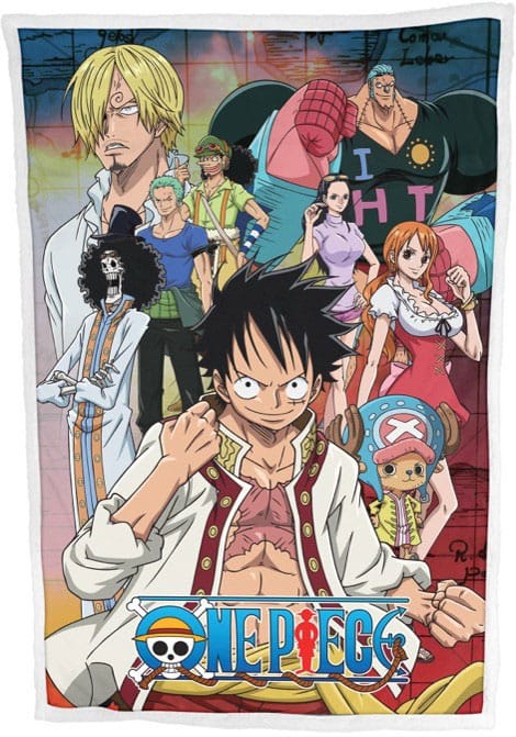 One Piece Fleece Blanket Ver. 4 100 x 150 cm Blankets & Duvets