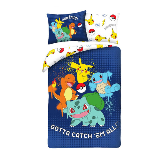 Pokémon Duvet Set Ver. 10 140 x 200 cm / 70 x 90 cm Blankets & Duvets