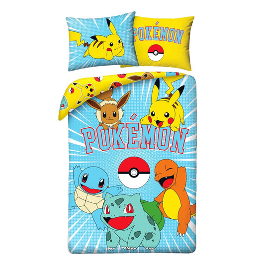 Pokémon Duvet Set Ver. 14 140 x 200 cm / 70 x 90 cm Blankets & Duvets