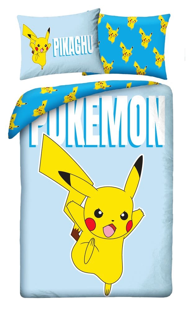 Pokémon Duvet Set Ver. 16 140 x 200 cm / 70 x 90 cm Halantex