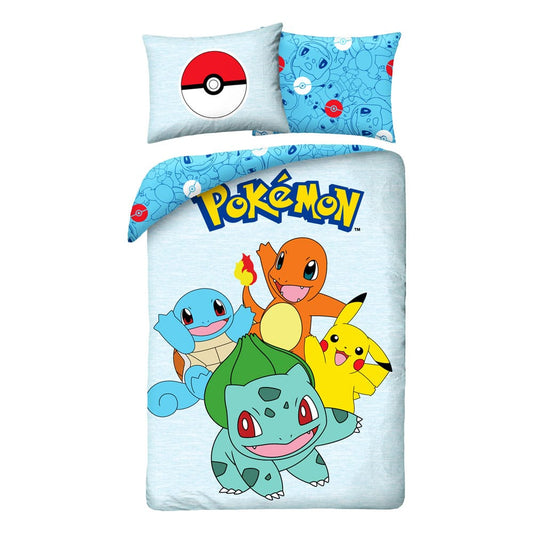 Pokémon Duvet Set Ver. 6 140 x 200 cm / 70 x 90 cm Blankets & Duvets