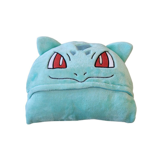 PokÃ©mon Coral Hooded Blanket Bulbasaur 120 x 150 cm Blankets & Duvets